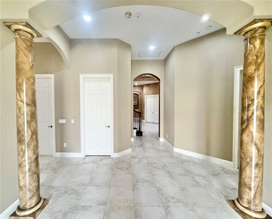 dining room facing hallway