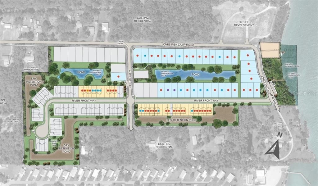 Riverfront Sitemap