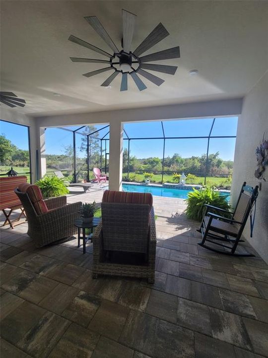 Paradise with views (this lanai is an upgraded expanded space and outdoor kitchen-ready