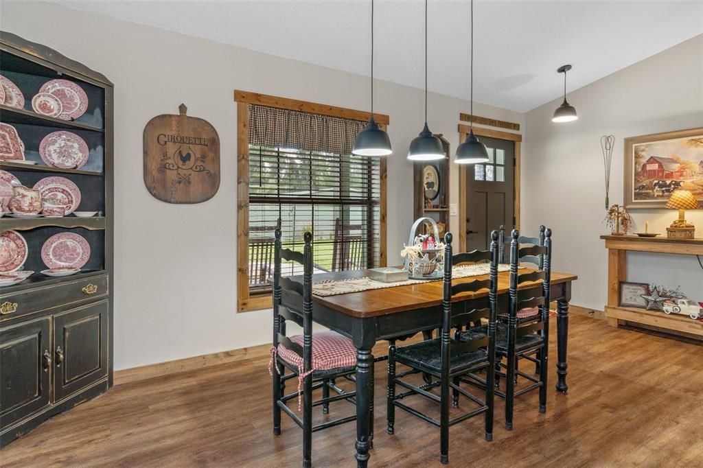 Dining area