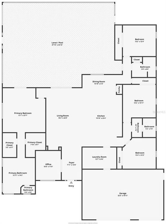 На продажу: $675,000 (4 спален, 3 ванн, 2811 Квадратных фут)