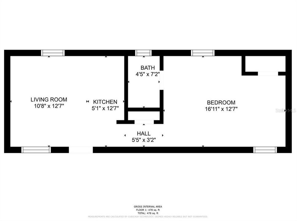 Apt 2 - Floor Plan