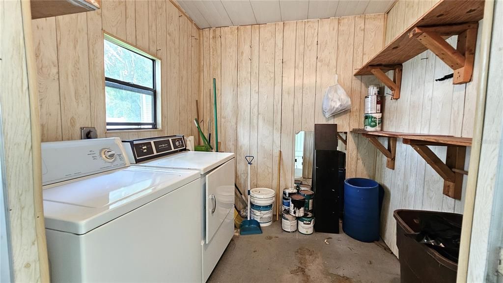 Laundry Room/Storage Room