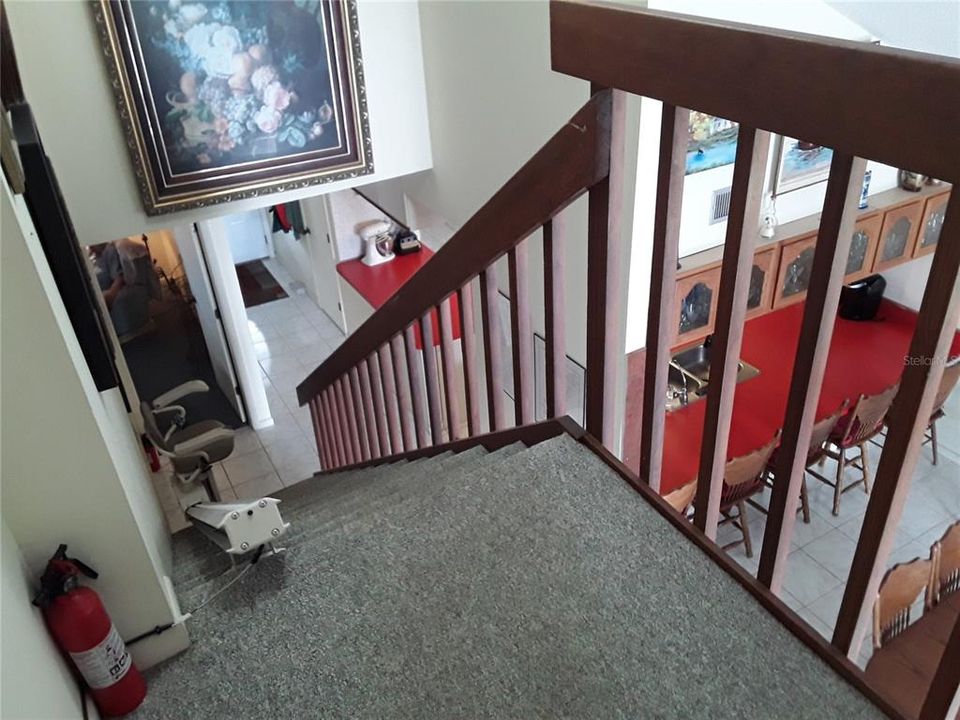 Staircase to 2nd level