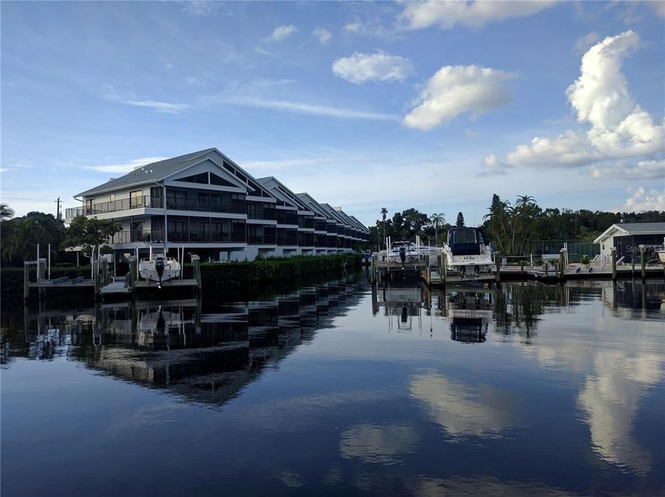 View of River Place from Manatee River