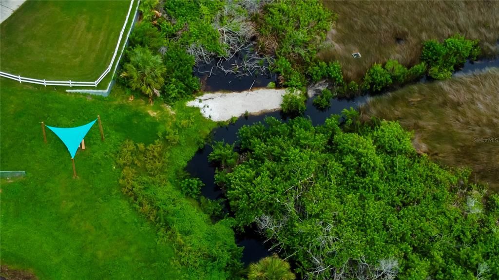 SE Corner of Community Features a Push Off Point for Kayaks into the Meandering Canals/Bayous.. Into the Anclote, then the GULF of Mexico!