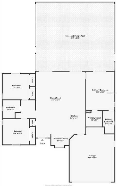 Active With Contract: $459,000 (3 beds, 2 baths, 1368 Square Feet)