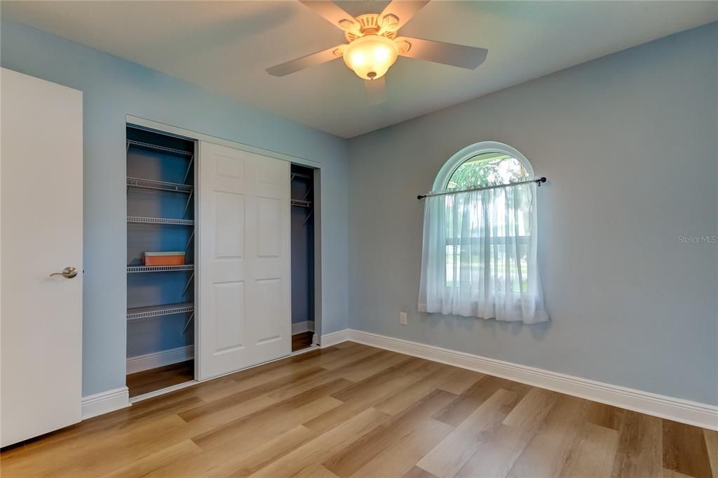 Bedroom #3 - Built Out Closets!!