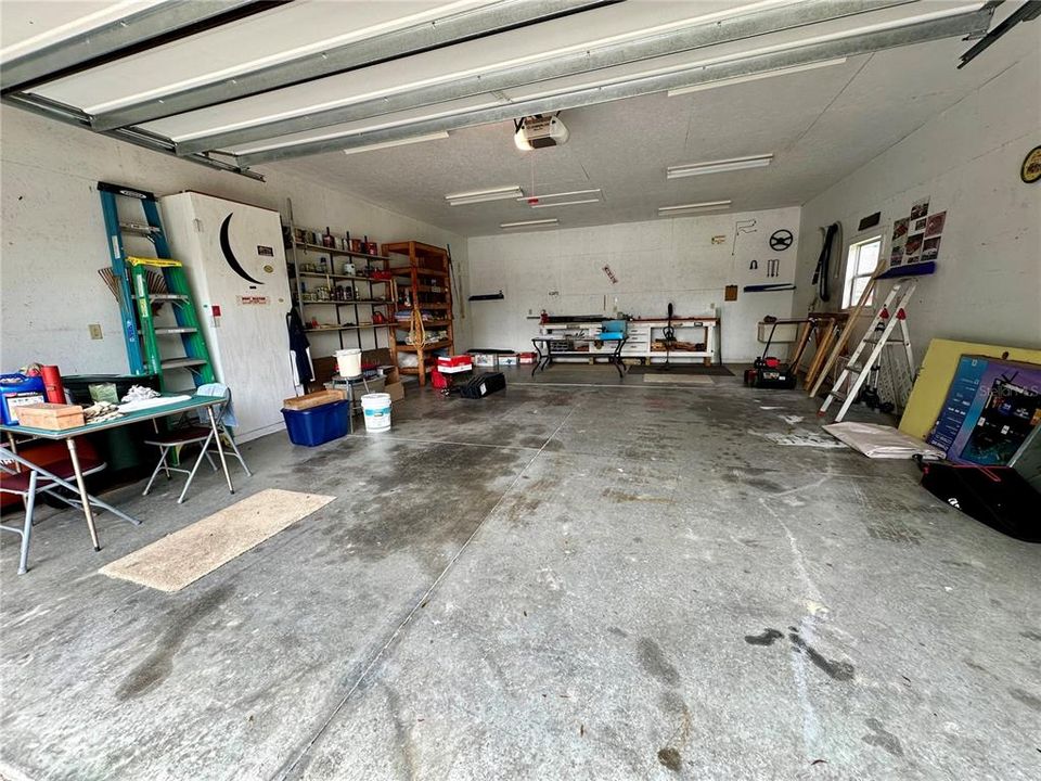 Detached Garage Interior