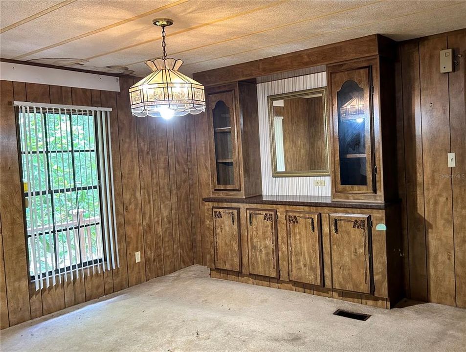 Dining Room with Built-ins