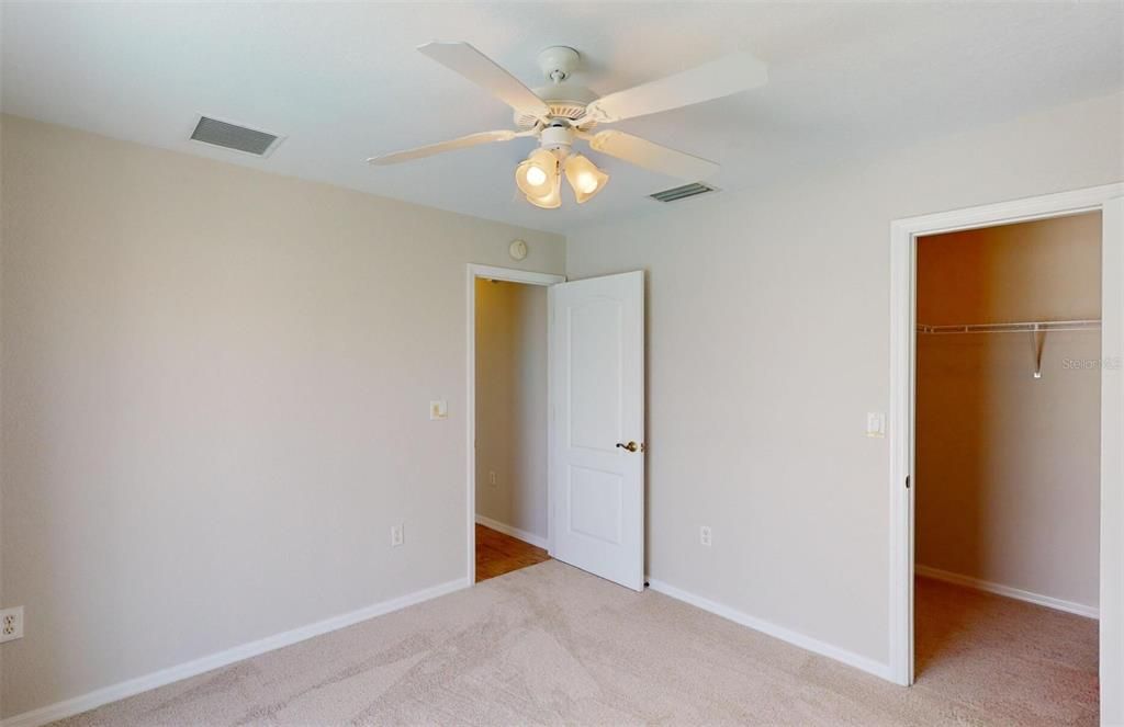 Door and closet in Bedroom #2.