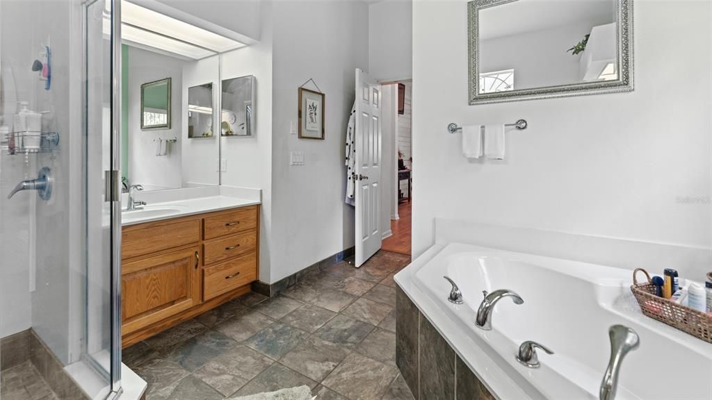 Master bathroom