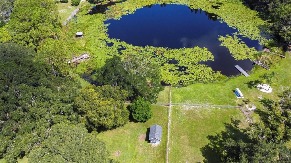 Expansive pond views!