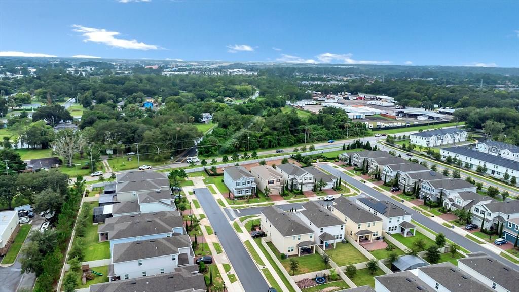 Aerial View of Community