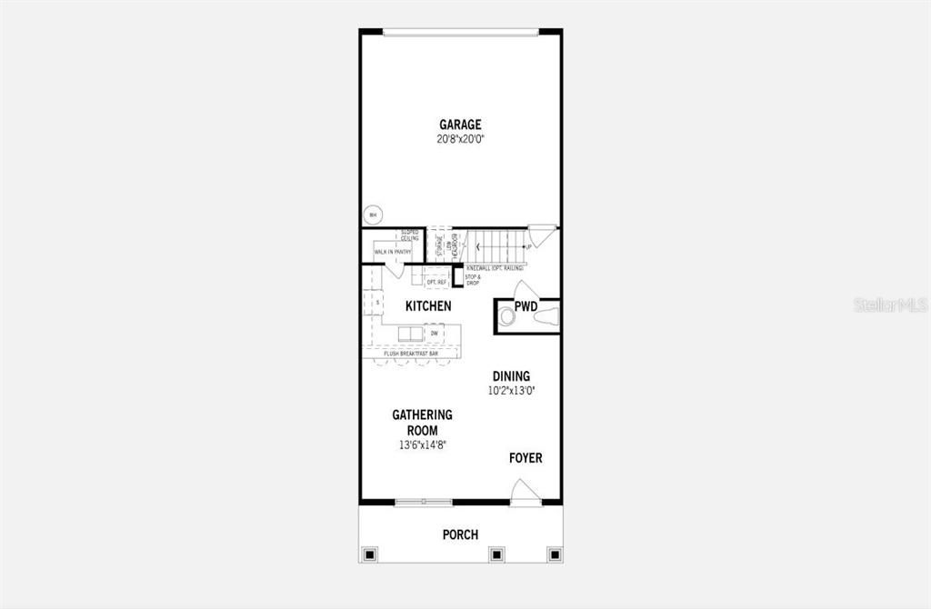 Aurora Floorplan - First Floor