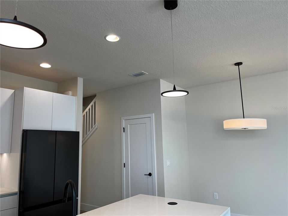 Upgarded light fixtures