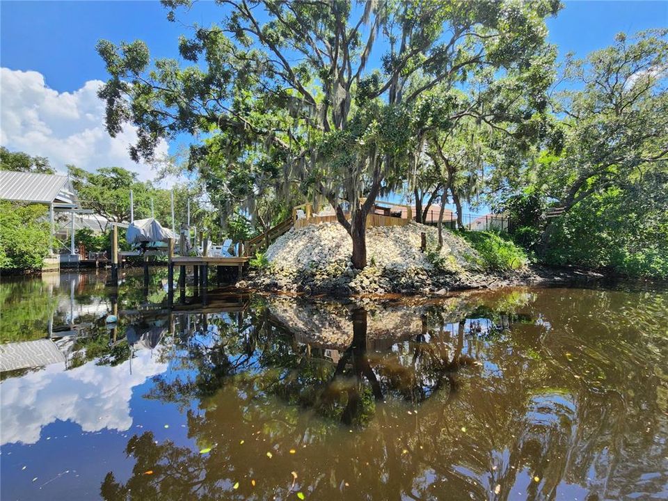 South Entrance to Canal Behind Home