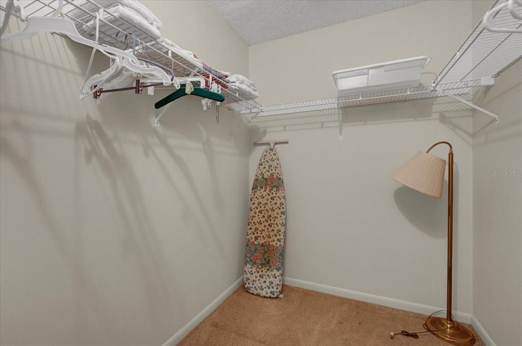 Primary Walk In Closet