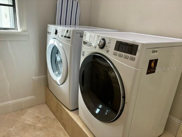 Separate laundry room