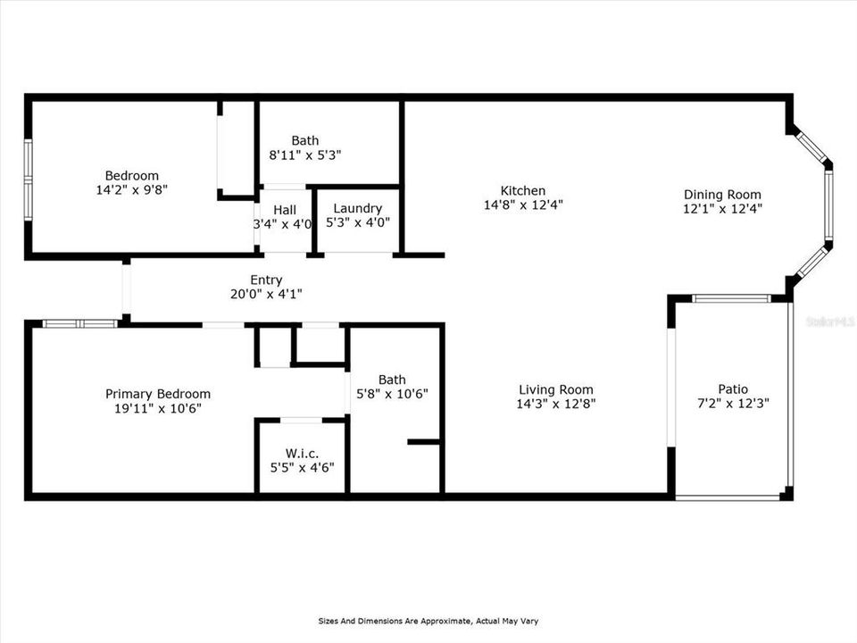 For Rent: $2,200 (2 beds, 2 baths, 1142 Square Feet)