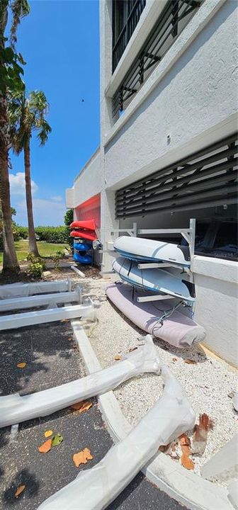 Kayak storage