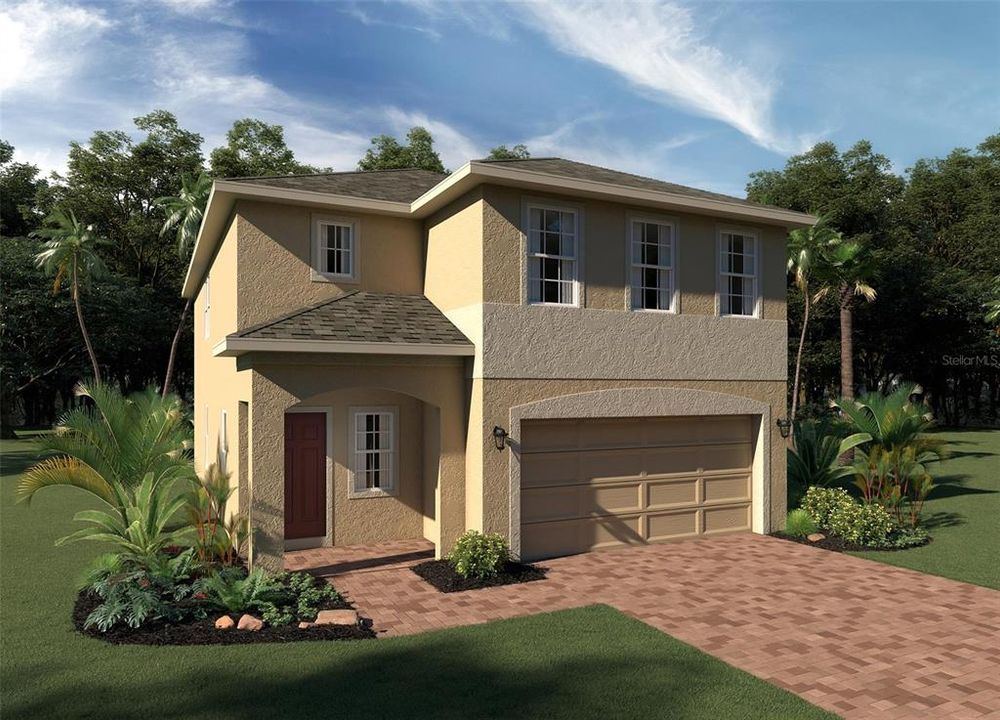 Front Exterior Rendering