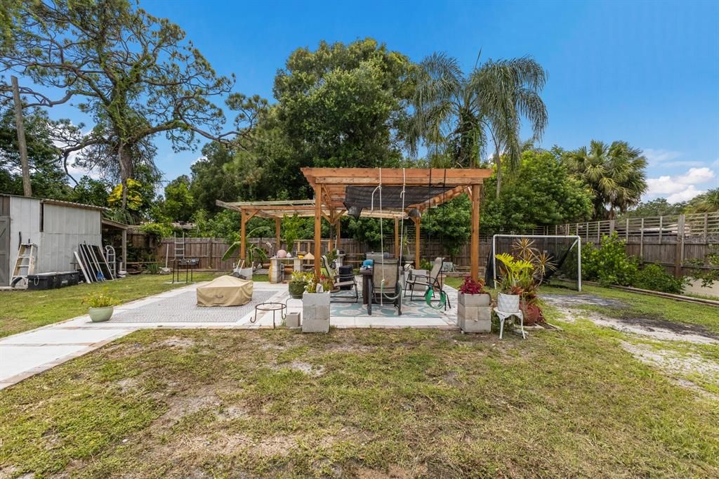 Pergola with Dining