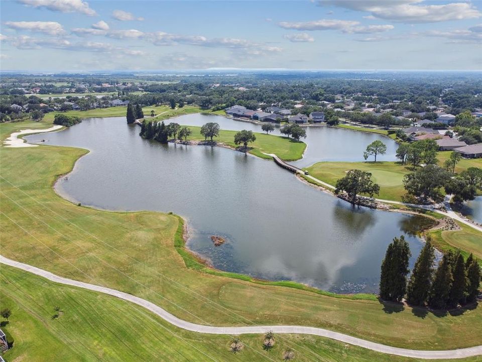 15th FAIRWAY and Lake View out the back