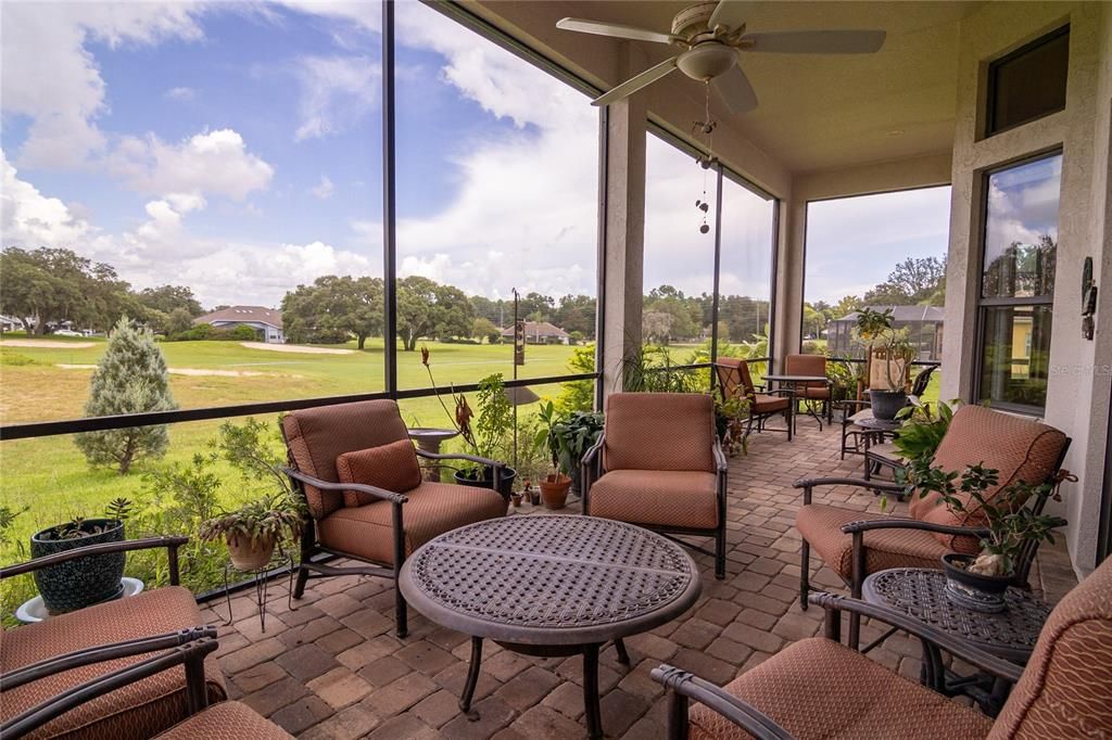 Overlooking 17th Fairway of THE OAKS Golf Course