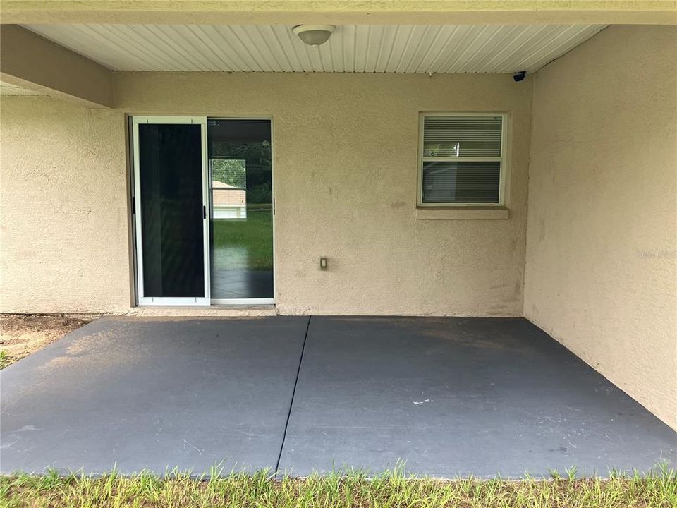 Back Covered Porch