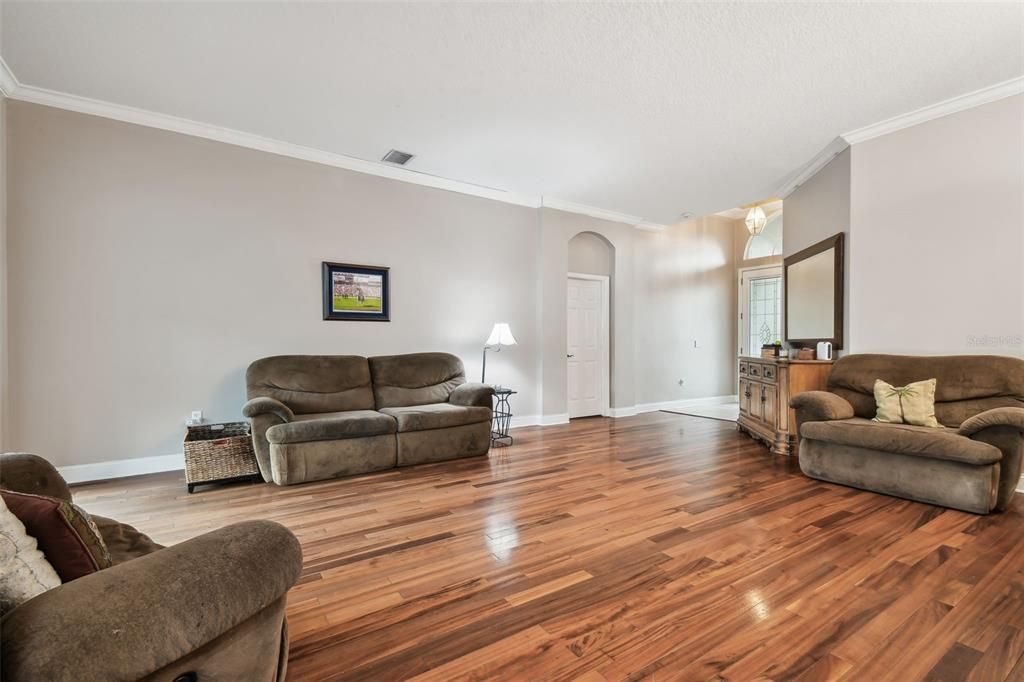 Living room and formal dinning