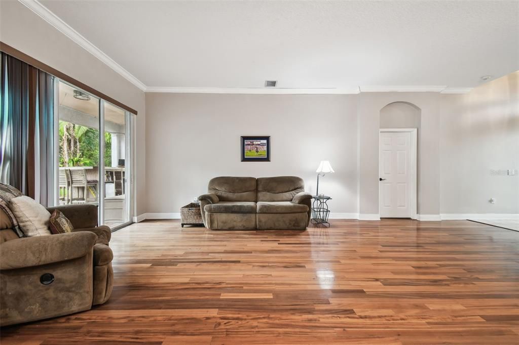 Living room and formal dinning