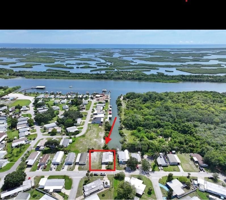 Rare opportunity for canal front property facing the Intracoastal Waterway.