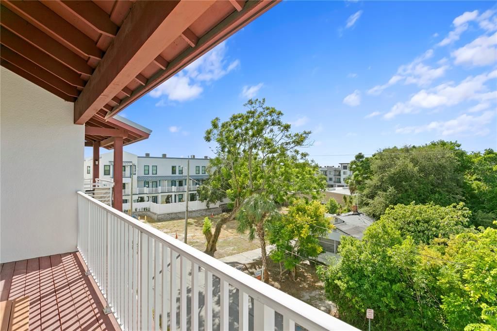 Porch views for 2nd bedroom