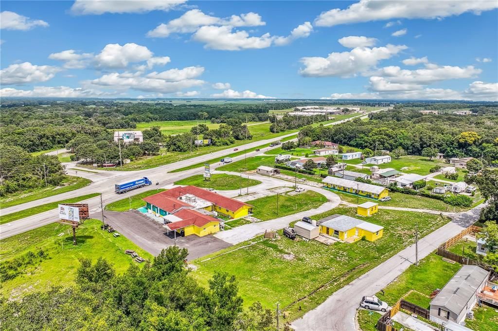 Aerial View Looking NW