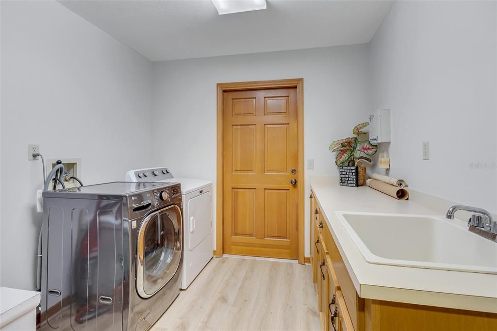 Laundry Room and garage access