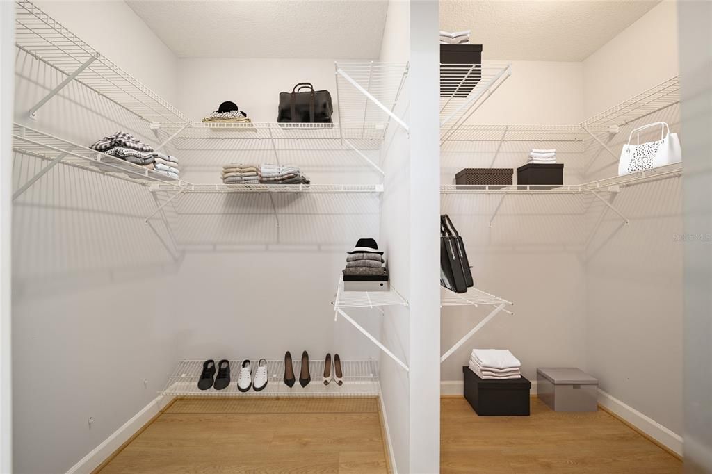 Primary Walk-In Closet -