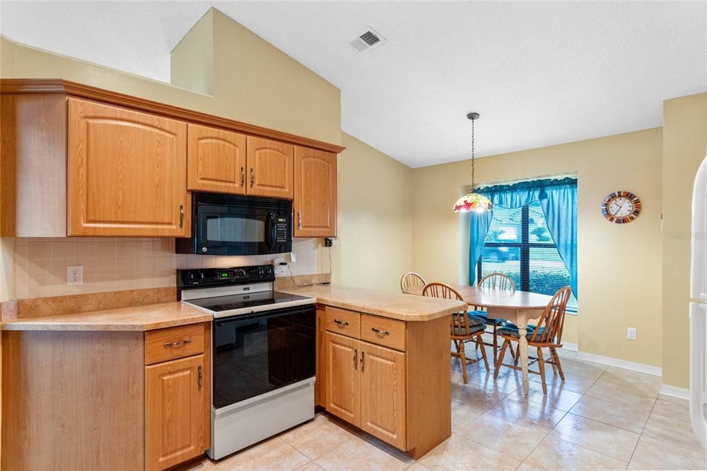 Kitchen and nook