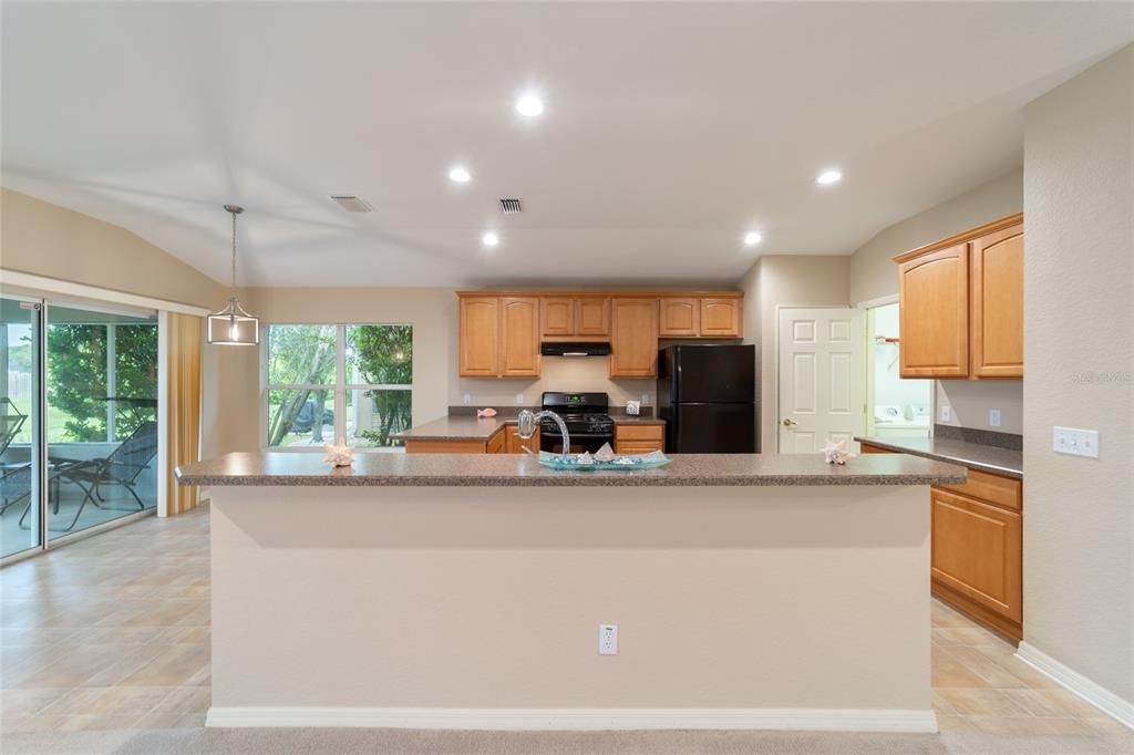 Kitchen & breakfast nook.