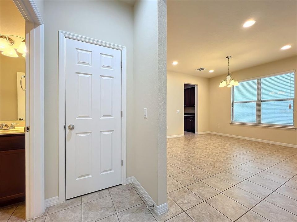 Linen closet next to Bathroom #3