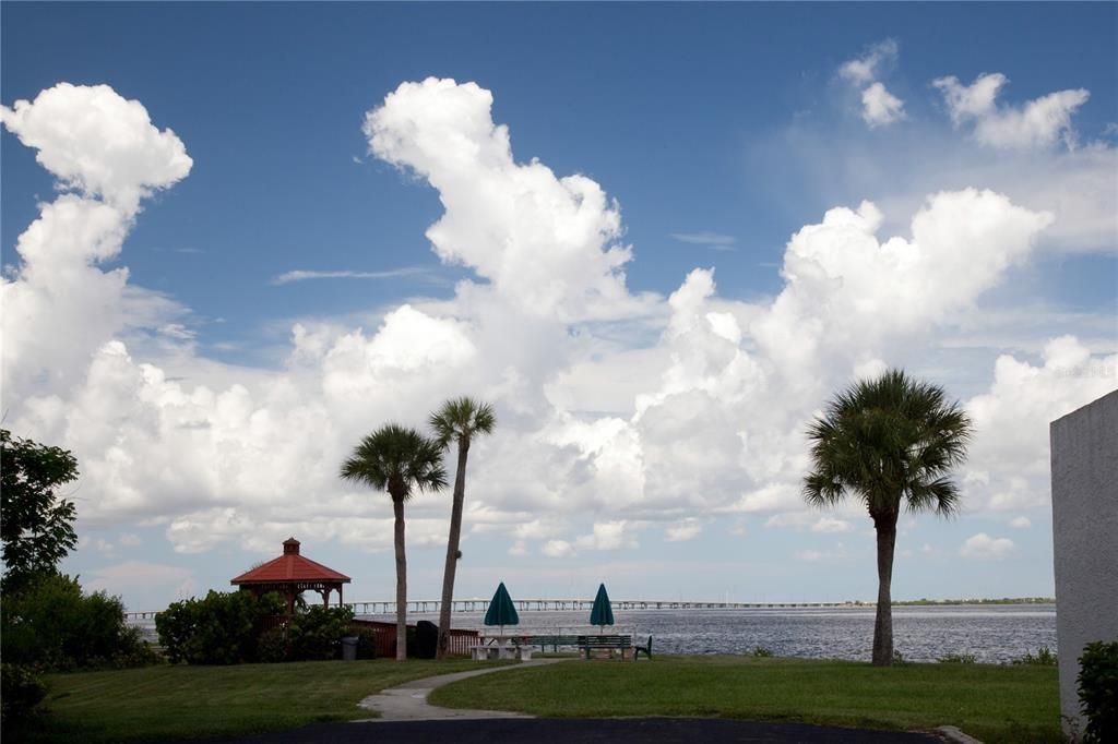 Gazebo and park