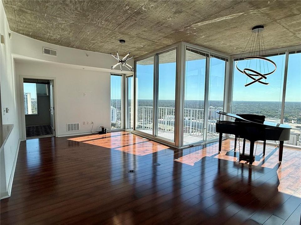 Living Room and Dining Room