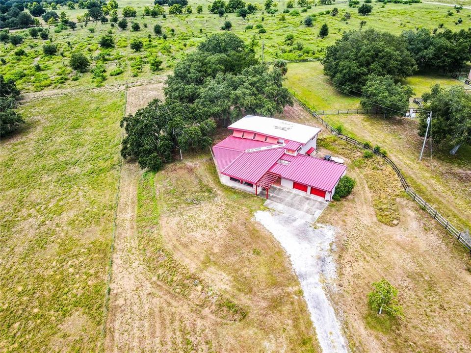 Aerial View of Home