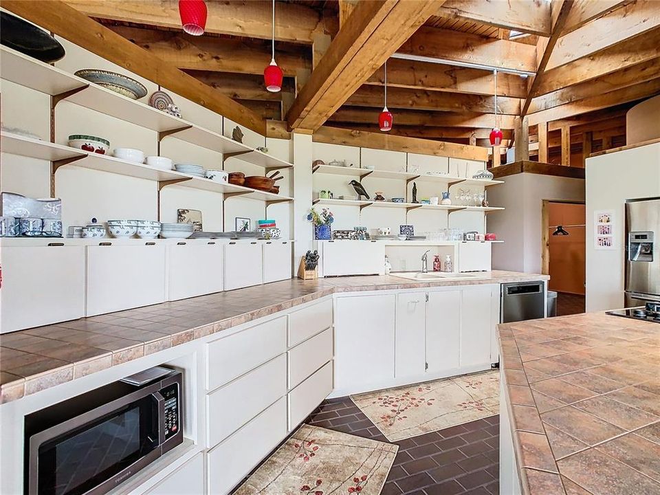 Kitchen with Open Shelving