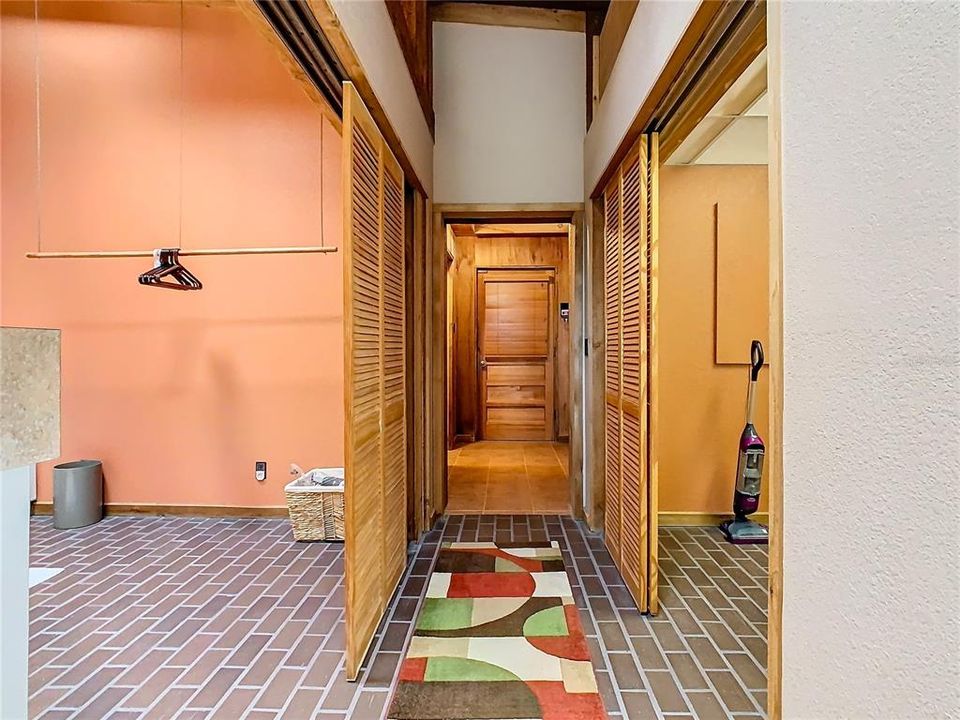 Hallway Between Pantry and Laundry Room