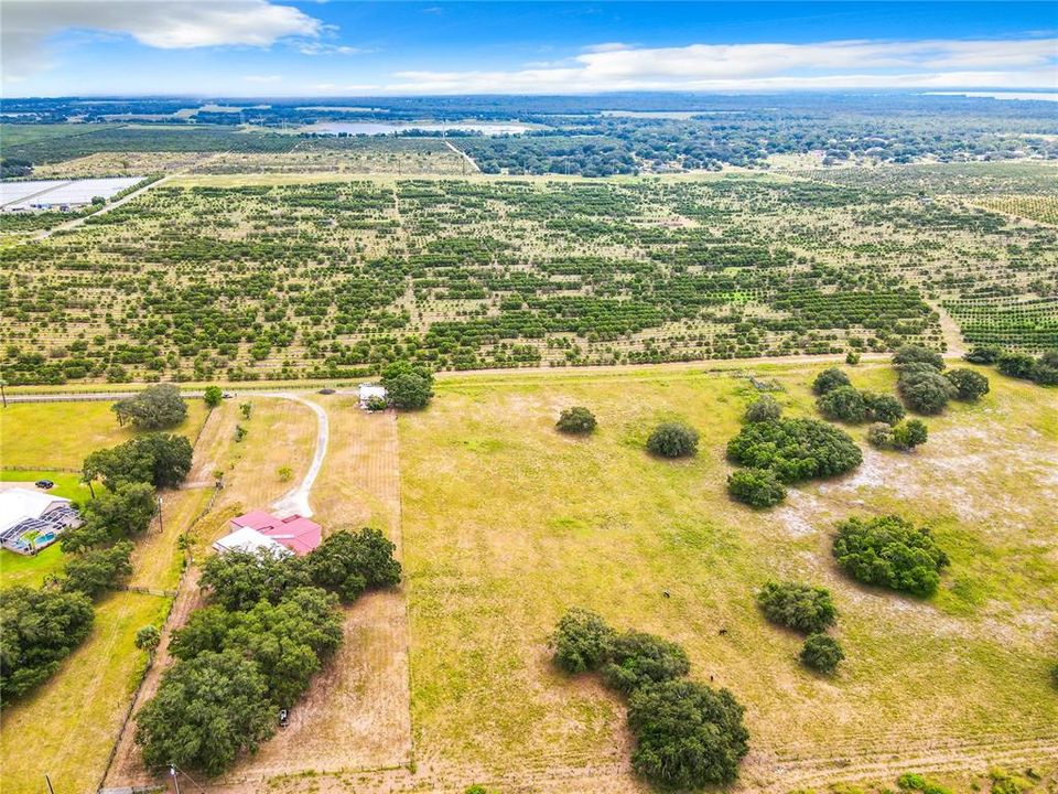 Aerial View of Property