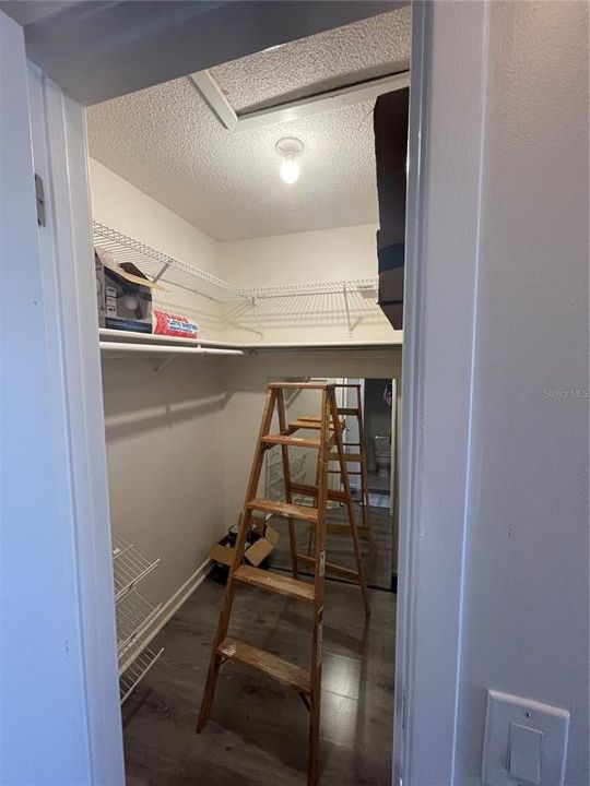 Master Bedroom Walk-in Closet