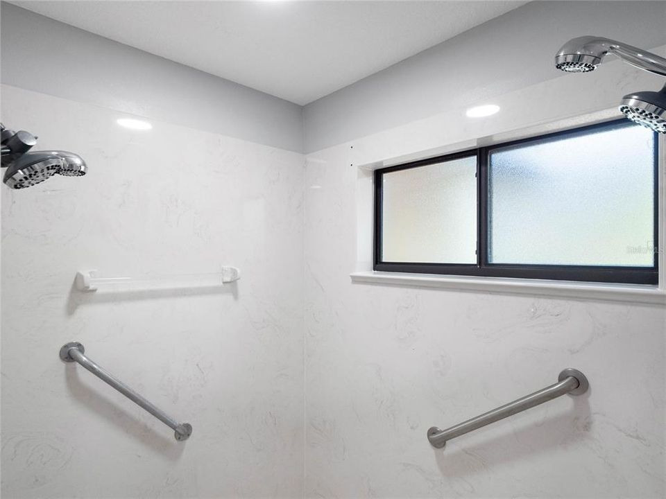 Dual Shower!  Wow!