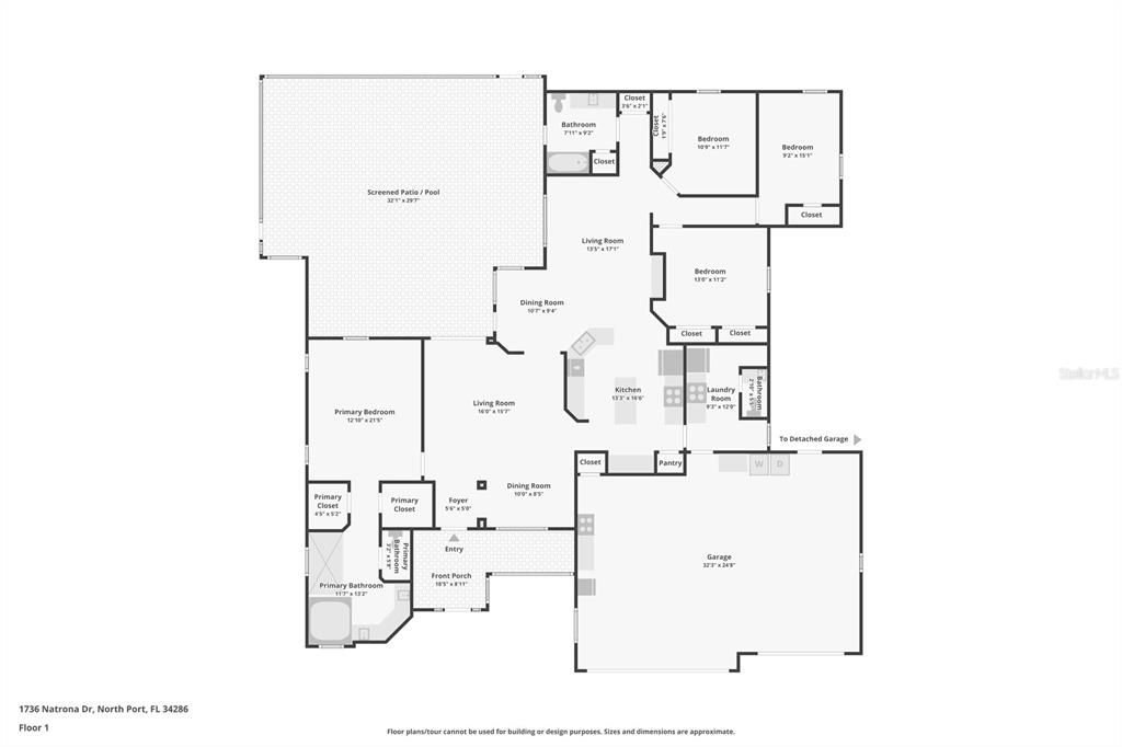 Activo con contrato: $450,000 (4 camas, 2 baños, 2180 Pies cuadrados)