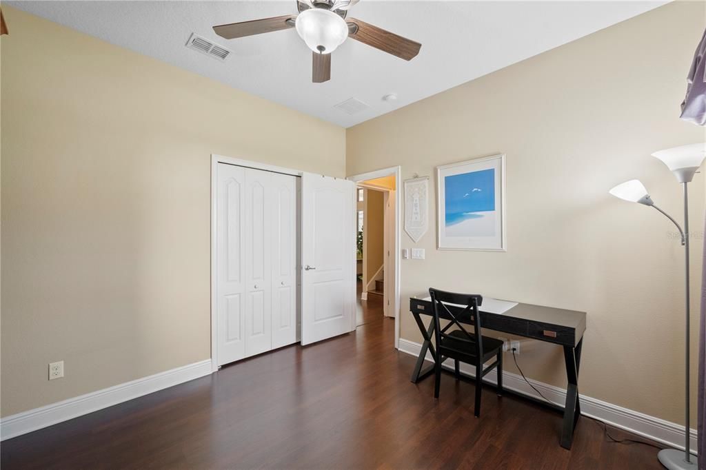 Bedroom 2 with nearby bathroom is perfect for guests